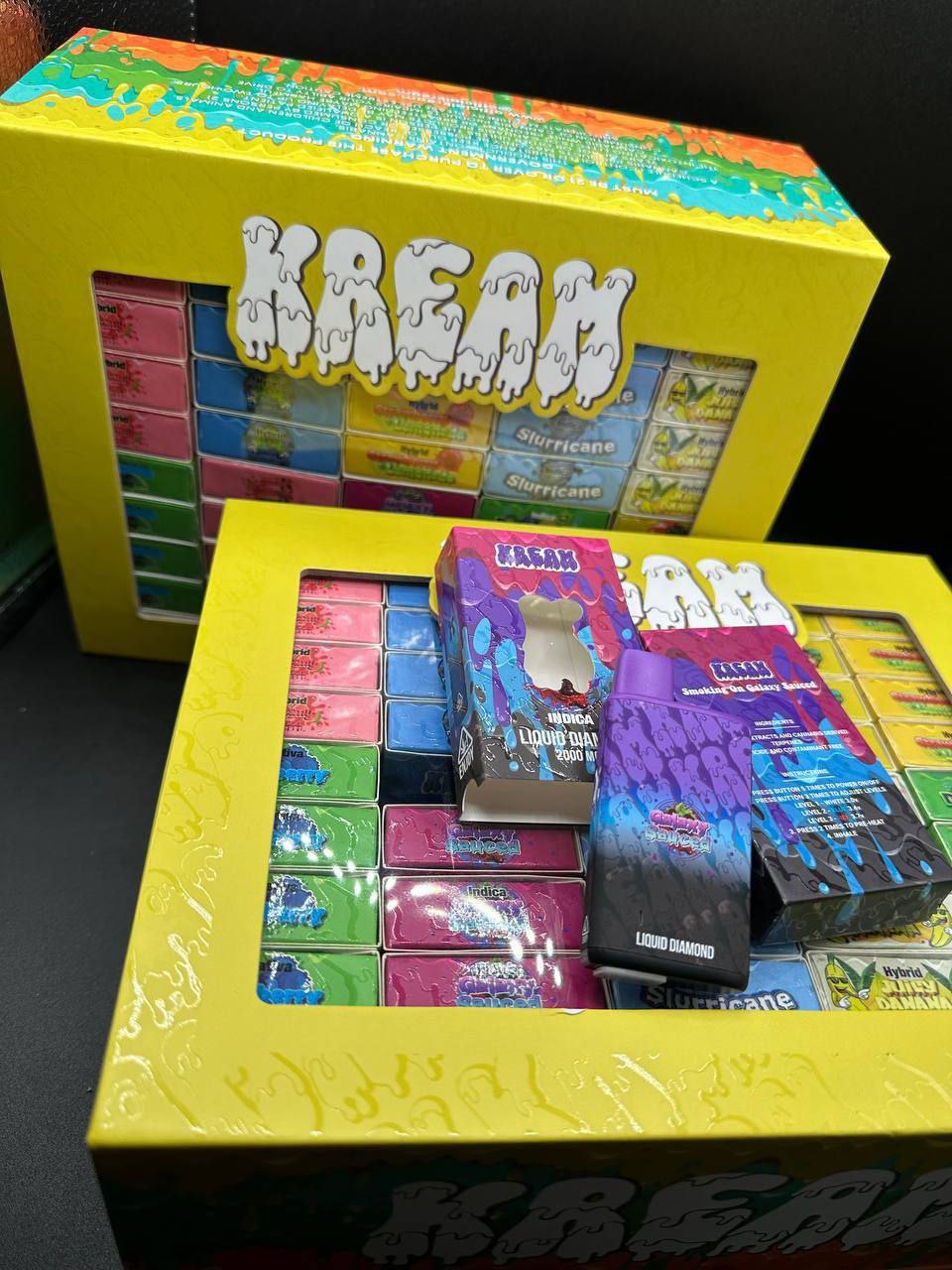 New Kream Disposable ( 100 pack variety box)